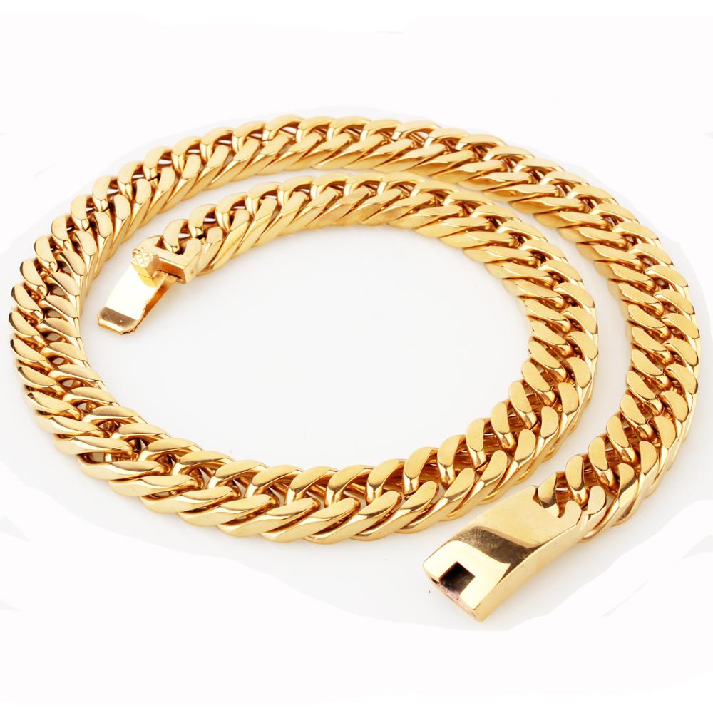 18k Gold Curb Cuban Link Chain – ICEEX